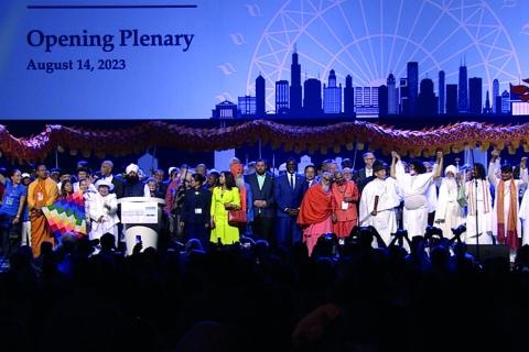 Opening Plenary, Parliament of the World’s Religions 
