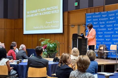 Margaret Karram Peace Event
