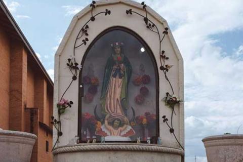 virgin of guadalupe St. Catherine of Siena Parish in Phoenix