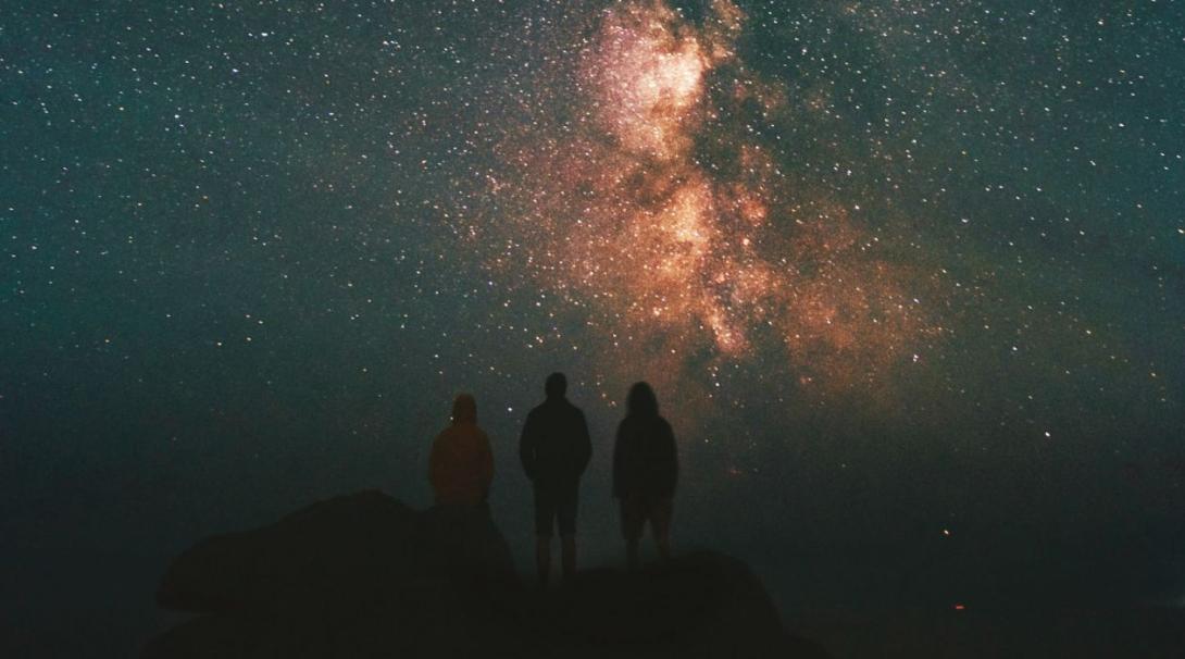 Go outside and look up