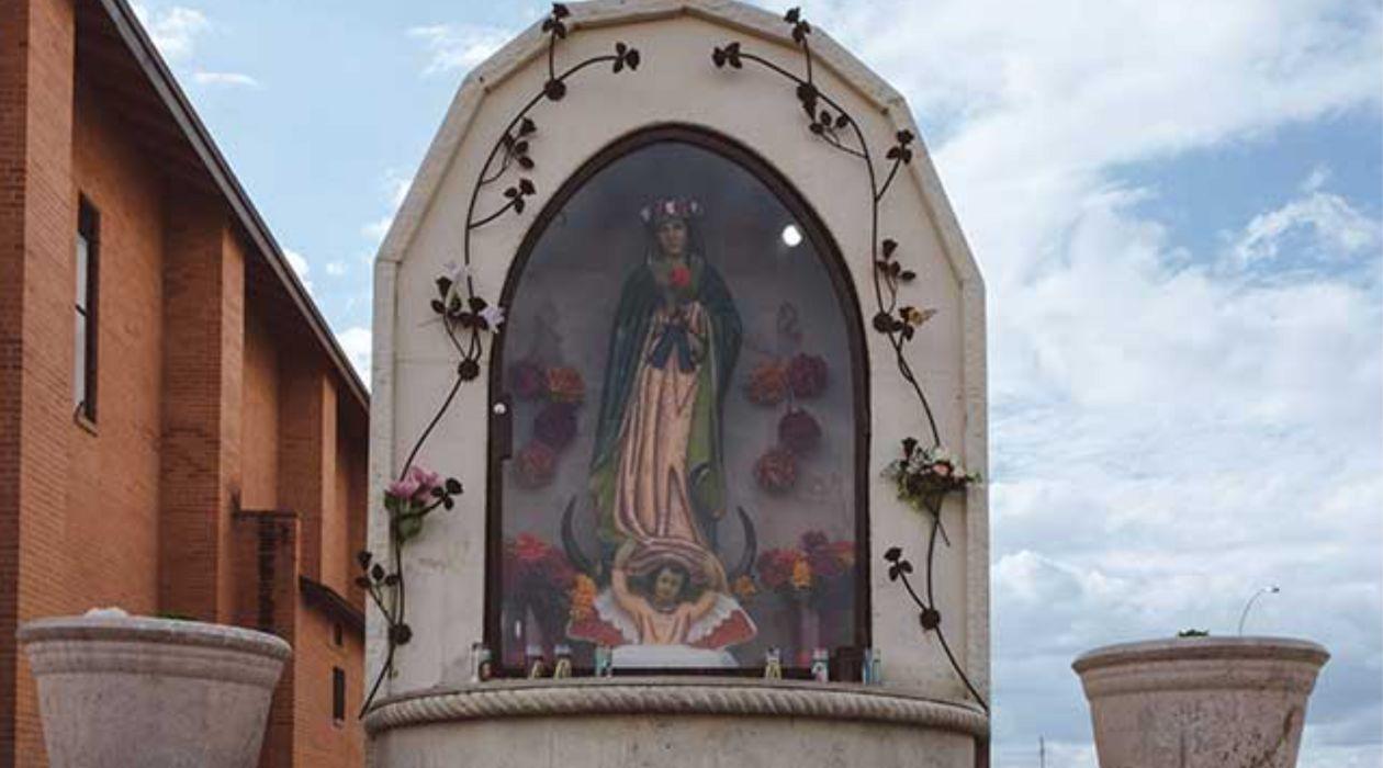 virgin of guadalupe St. Catherine of Siena Parish in Phoenix