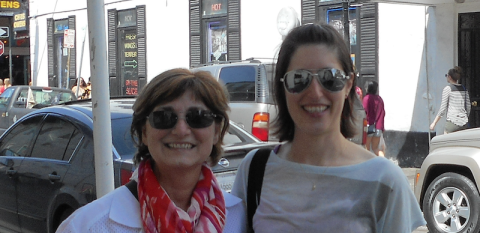 Mother-Daughter On Vacation Together