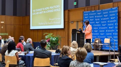 Margaret Karram Peace Event